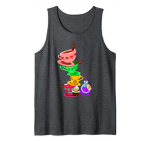 Load image into Gallery viewer, Tea Cups Alice Tea Party Wonderland Card Tank Top 880926