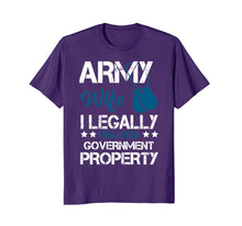 Load image into Gallery viewer, Funny shirts V-neck Tank top Hoodie sweatshirt usa uk au ca gifts for Cool Costume For Army Wife. Gift Ideas From Husband. 1990575