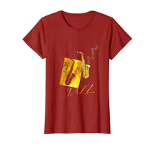 Load image into Gallery viewer, Funny shirts V-neck Tank top Hoodie sweatshirt usa uk au ca gifts for Jazz Saxophone Tshirt Gold 588192