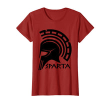 Load image into Gallery viewer, Funny shirts V-neck Tank top Hoodie sweatshirt usa uk au ca gifts for Sparta T-Shirt Spartan Helmet Ancient Greece Greek Military 2237447