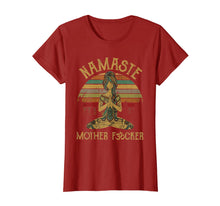 Load image into Gallery viewer, Namaste Motherfucker Funny Adult Swearing Humor T-Shirt 122375