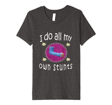 Load image into Gallery viewer, Girls Broken Arm I Do My Own Stunts Gift T-Shirt