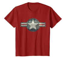Load image into Gallery viewer, Vintage Retro Usaf Style Star T-Shirt