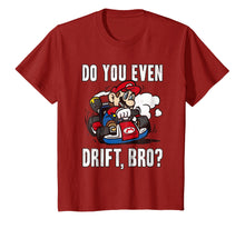 Load image into Gallery viewer, Funny shirts V-neck Tank top Hoodie sweatshirt usa uk au ca gifts for Nintendo Mario Kart Do You Even Drift Bro Graphic T-Shirt 498855