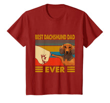 Load image into Gallery viewer, Dachshund Gifts Best Dachshund Dad Ever-Dog lovers's Gift T-Shirt-398209