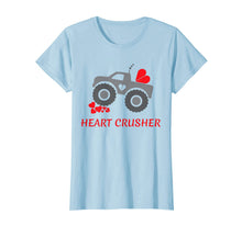 Load image into Gallery viewer, Heart Crusher shirt, Boy Valentines Day T Shirt, Truck Tee-902163