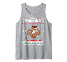 Load image into Gallery viewer, Funny shirts V-neck Tank top Hoodie sweatshirt usa uk au ca gifts for Brodolf The Red Nose Gainzdeer Gym Ugly Christmas Sweater Tank Top 122506