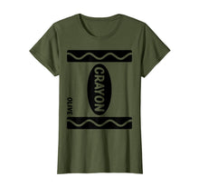 Load image into Gallery viewer, Olive Crayon Box Halloween Costume Couple Group T-Shirt