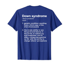 Load image into Gallery viewer, Funny shirts V-neck Tank top Hoodie sweatshirt usa uk au ca gifts for Down Syndrome Definition T-Shirt 1659531