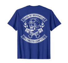 Load image into Gallery viewer, Funny shirts V-neck Tank top Hoodie sweatshirt usa uk au ca gifts for Sons of ibuprofen Arthritis chapter -Cool Biker saying shirt 913138