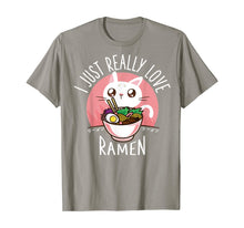 Load image into Gallery viewer, Funny shirts V-neck Tank top Hoodie sweatshirt usa uk au ca gifts for Love Ramen Japanese Noodles T-Shirt Kawaii Anime Cat Gifts 118762