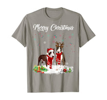 Load image into Gallery viewer, Funny shirts V-neck Tank top Hoodie sweatshirt usa uk au ca gifts for Merry Christmas Santa Bull Terrier Dog Gift Xmas T-Shirt 680581