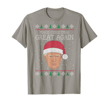 Load image into Gallery viewer, Unique Graphics Make Christmas Great Again Funny Christmas T-Shirt