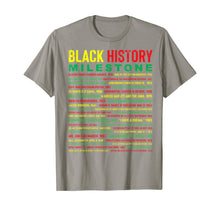 Load image into Gallery viewer, Black History Month Milestone African American Men Women T-Shirt-937980