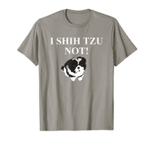 Load image into Gallery viewer, Funny shirts V-neck Tank top Hoodie sweatshirt usa uk au ca gifts for Shih Tzu Dog Owner Funny Gift Shirt - I SHIH TZU NOT 705723