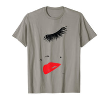 Load image into Gallery viewer, Funny shirts V-neck Tank top Hoodie sweatshirt usa uk au ca gifts for Eye Lashes In Vogue red lipstick t shirt Tops Tees Gifts 1630452