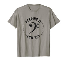 Load image into Gallery viewer, Funny shirts V-neck Tank top Hoodie sweatshirt usa uk au ca gifts for Bass Clef Music Shirt Keeping It Low Key Musician Black 4487303