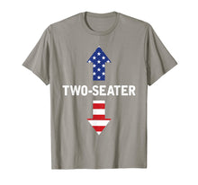 Load image into Gallery viewer, Two Seater Arrow 4th Of July American Flag Two-Seater Shirt