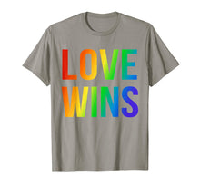 Load image into Gallery viewer, LOVE WINS T-shirt
