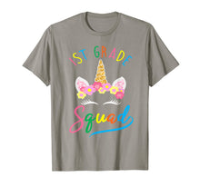 Load image into Gallery viewer, Team 1st Grade Unicorn Back To School For Girl & Women T-Shirt 1707687