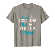 Load image into Gallery viewer, Funny shirts V-neck Tank top Hoodie sweatshirt usa uk au ca gifts for It's Not Dog Hair It's Akita Glitter T-Shirt 306363