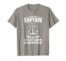 Load image into Gallery viewer, Funny shirts V-neck Tank top Hoodie sweatshirt usa uk au ca gifts for I Am The Captain T-shirt Boat Captain Tee 980143