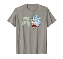 Load image into Gallery viewer, Rick and Morty Your Opinion Means Very Little to Me T-Shirt