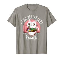 Load image into Gallery viewer, Funny shirts V-neck Tank top Hoodie sweatshirt usa uk au ca gifts for Love Ramen Japanese Noodles T-Shirt Kawaii Anime Cat Gifts 1514539