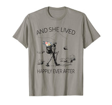 Load image into Gallery viewer, Funny shirts V-neck Tank top Hoodie sweatshirt usa uk au ca gifts for Women And She Lived Happily Ever After Hiking Lover T-shirt 1618964