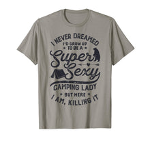 Load image into Gallery viewer, Super Sexy Camping Lady Women Funny Camper Outdoor Gifts T-Shirt