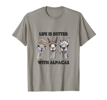 Load image into Gallery viewer, Funny shirts V-neck Tank top Hoodie sweatshirt usa uk au ca gifts for Life is Better with Alpacas Shirt, Alpaca Lover Shirt 1928810