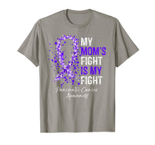 Load image into Gallery viewer, Funny shirts V-neck Tank top Hoodie sweatshirt usa uk au ca gifts for My Mom's Fight Is My Fight Pancreatic Cancer Awareness Gifts T-Shirt 1739472