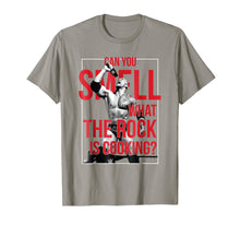 Load image into Gallery viewer, WWE Can You Smell What The Rock Is Cooking T-Shirt