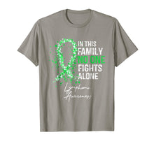 Load image into Gallery viewer, In This Family No One Fights Alone Shirt Lymphoma Awareness