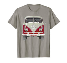 Load image into Gallery viewer, Vintage 1960s Hippie Red Micro Bus Van T-Shirt Gift
