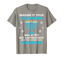 Load image into Gallery viewer, Funny Hanukkah Gifts Cellphone Chanukkah T-Shirt-151045