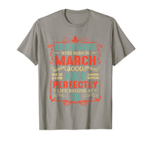 Load image into Gallery viewer, Legends Were Born In March 2000 20th Birthday Gifts TShirt866477