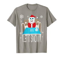 Load image into Gallery viewer, Cocaine Santa let it snow christmas sweater T-Shirt-177453