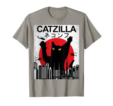 Load image into Gallery viewer, Vintage Catzilla - Japanese Cat Style - Retro Sunset Kitten T-Shirt