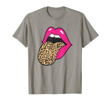 Load image into Gallery viewer, Hot Pink Lips Leopard Tongue Trendy Cheetah Animal Print TShirt393349