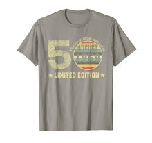 Load image into Gallery viewer, 50th Birthday Gifts 50 Years Old August 1969 Limited Edition T-Shirt 165163