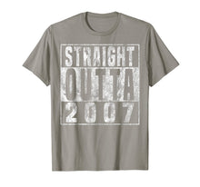 Load image into Gallery viewer, Straight Outta 2007 12th Birthday Gift T-Shirt 12 years old