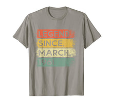 Load image into Gallery viewer, Legend Since March 1961 59th Birthday Gifts 59 Years Old T-Shirt-5874843