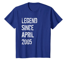 Load image into Gallery viewer, Funny shirts V-neck Tank top Hoodie sweatshirt usa uk au ca gifts for Born In April 2005 Birthday Gift T-Shirt 14 Year Old Gift 2752369
