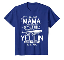 Load image into Gallery viewer, Funny shirts V-neck Tank top Hoodie sweatshirt usa uk au ca gifts for Proud Mama Baseball Shirt Funny Mom Of Baseball Player Gifts 181100