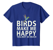 Load image into Gallery viewer, Funny shirts V-neck Tank top Hoodie sweatshirt usa uk au ca gifts for Bird Lovers for Bird Gifts Make me Happy T Shirt 2993540