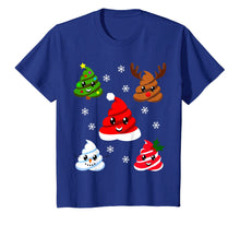Load image into Gallery viewer, Funny shirts V-neck Tank top Hoodie sweatshirt usa uk au ca gifts for Christmas Poop Emojis Shirt - Reindeer Snowman Tree Santa 2040519