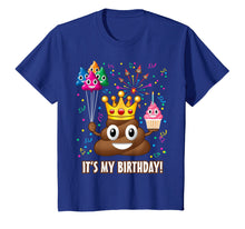 Load image into Gallery viewer, It's My Birthday Poop Emoji T-Shirt