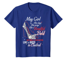 Load image into Gallery viewer, Funny shirts V-neck Tank top Hoodie sweatshirt usa uk au ca gifts for May Girl T-Shirt Slays Prays Beautiful Women Birthday Gifts 1737888