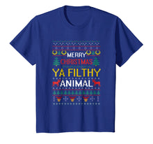 Load image into Gallery viewer, Funny shirts V-neck Tank top Hoodie sweatshirt usa uk au ca gifts for Filthy Animal Ya Merry Christmas Ugly Sweater T-Shirt 1272705